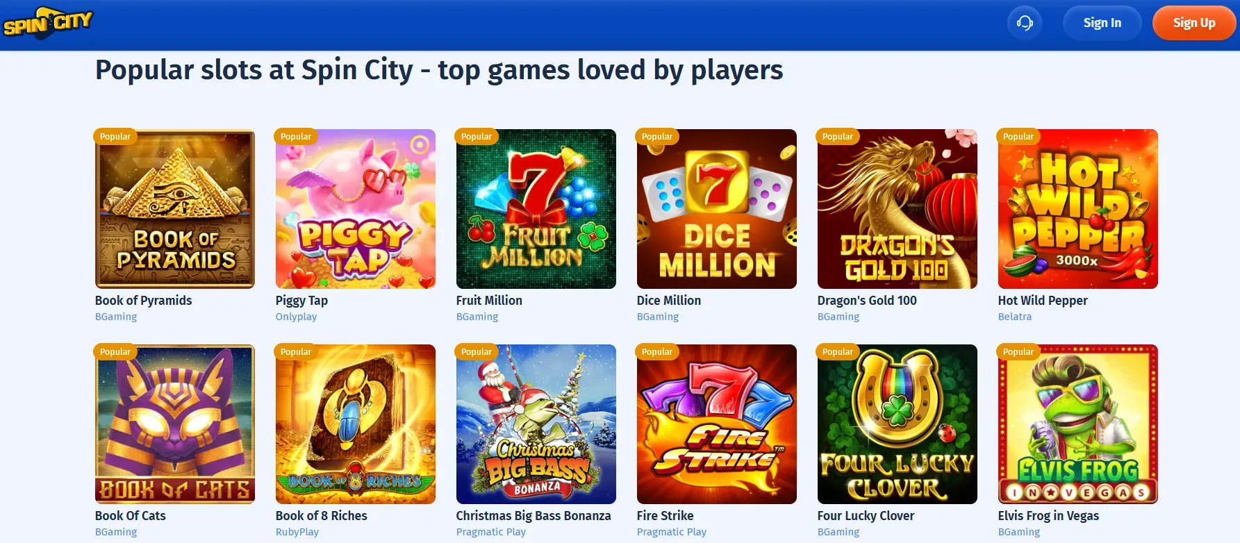 Spin City Casino Spin City Casino